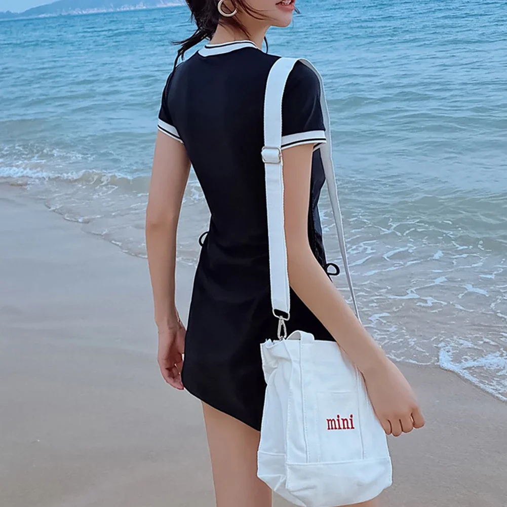 Professional Swimsuit One-Piece Skirt With Leggings Waist Side With Drawstring Swimsuit Hot Spring Pool Conservative Bikini
