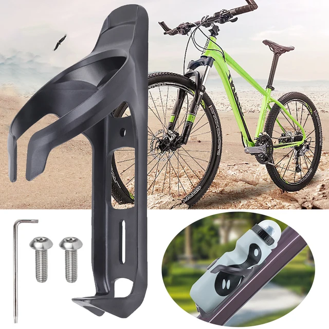 Bike Bottle GPS Tracker Cage Anti-Theft Bike Water Cup Holder Scratch-Proof Bicycle Water Bottle Cage for Apple AirTag 5
