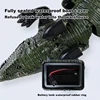 2.4G Simulation RC Crocodile Swinging Dragon High Speed Remote Control Mosasaurus Water Toys Kids Toys Boys Outdoor Game Gifts 5