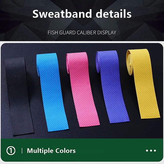 1Pc Dry Tennis Racket Grip Anti-skid Sweat Absorbed Wraps Taps Badminton Grips Racquet Vibration Overgrip Sports Sweatband 4