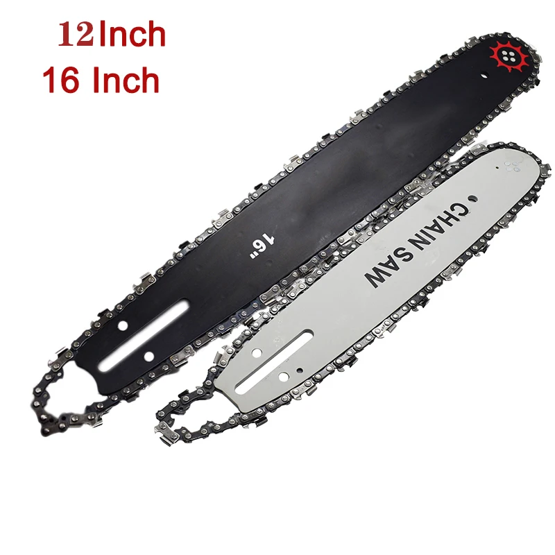 12 /16 Inch Chainsaw Chain Saw or Bar Guide Change Angle Grinder Into Chain Saw Woodworking Tool