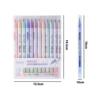 6/12 Colors Double-ended Magic Color Changing Highlighter Pen Diary Scrapbook Planner Painting DIY Doodles Graffiti Art Marker 6