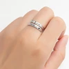 Personality I AM ENOUGH Rings Gold Silver Color Laser Engrave FAITH BLESSED HOPE LOVE Stainless Steel Jewelry For Women 2