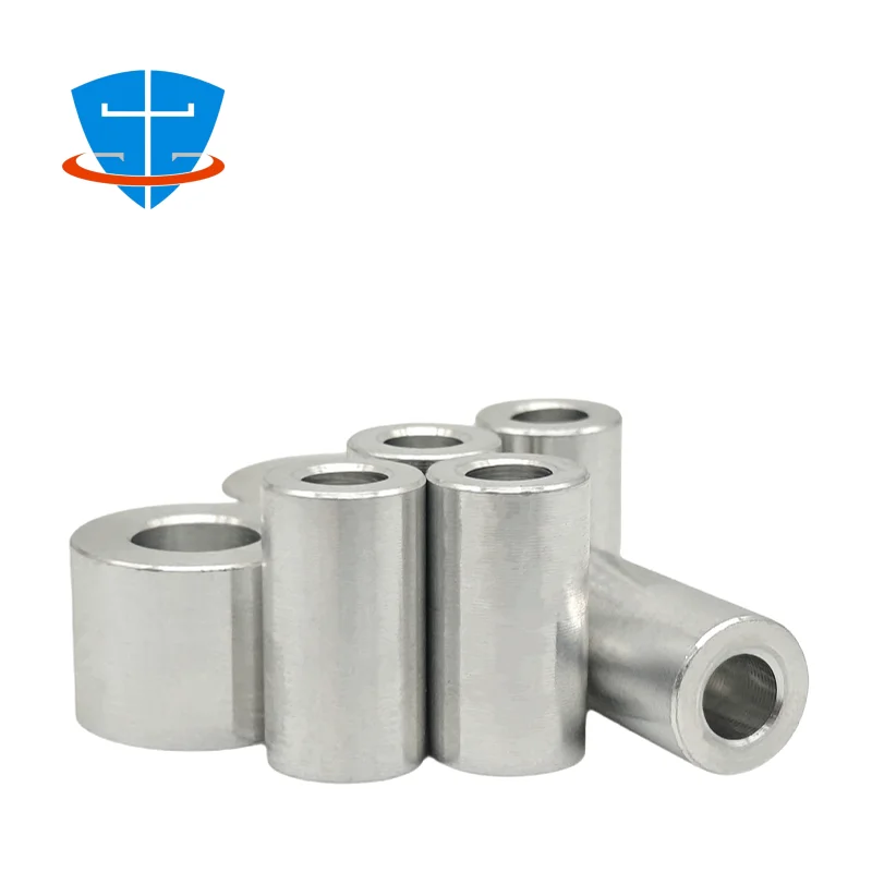 5/10pcs M2 M2.5 M3 M4 M5 Aluminum Alloy Bushing Gasket CNC sleeve Non-threaded Spacer For RC Model Part Length 2mm to 30mm aluminum alloy bushing
