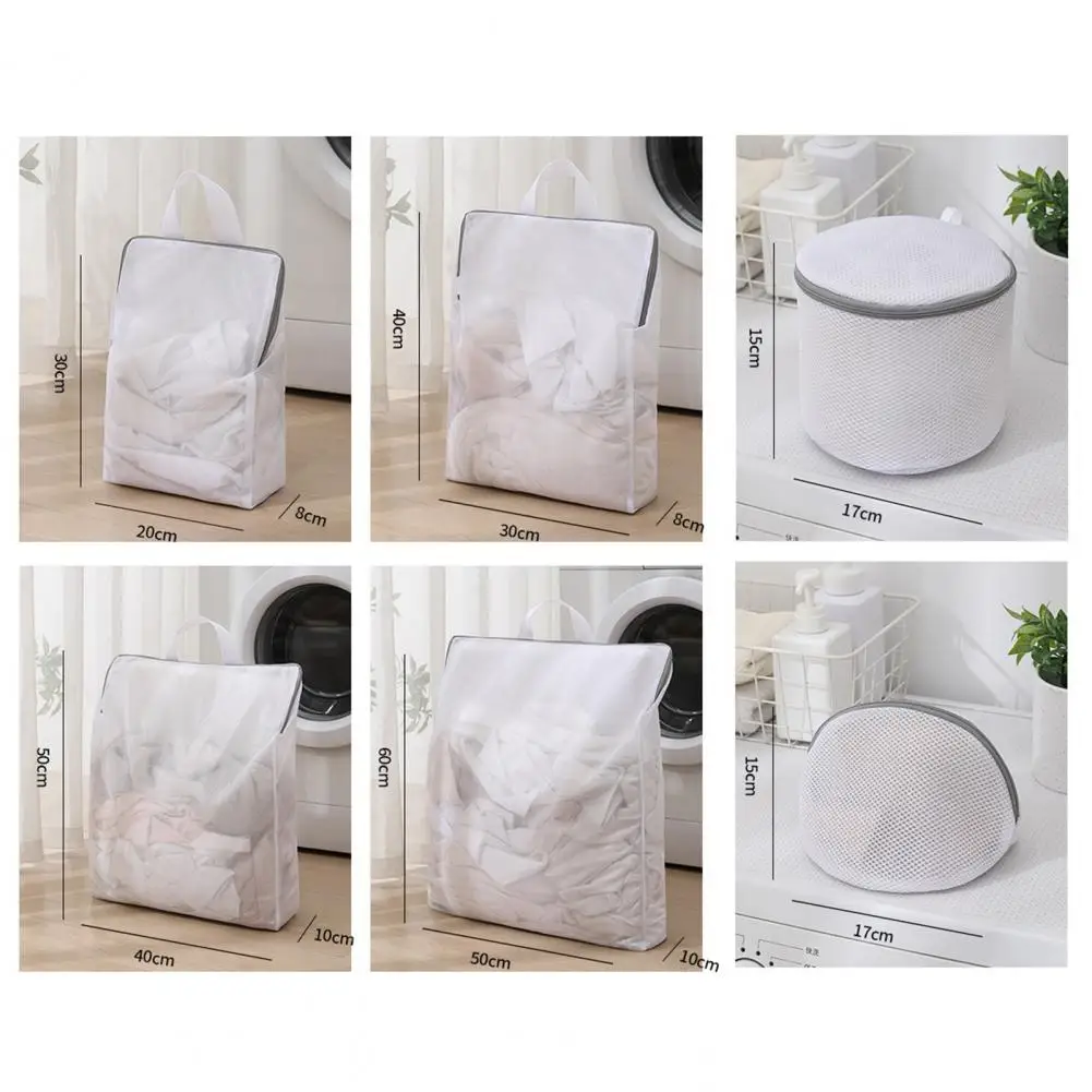 30cm or 40cm or 50cm Mesh Laundry Bags for Delicates with Zipper