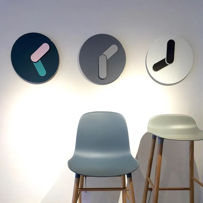 

Minimalist Home Art Decoration Circular Wall Watch 12/14 Inch Modern Simple Round Wall Clock
