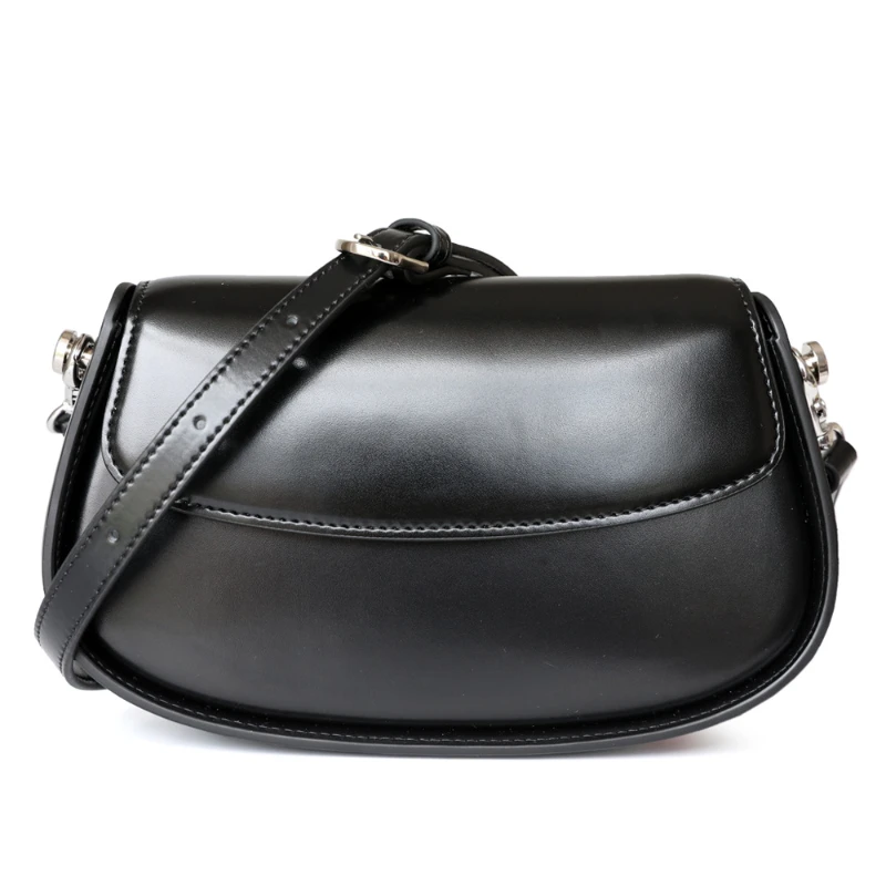 

Jonlily Women Genuine Leather Shoulder Bag Female Small Saddle Bag Handbag Totes Casual Crossbody Bag Daybag Mini Purse -KG1192
