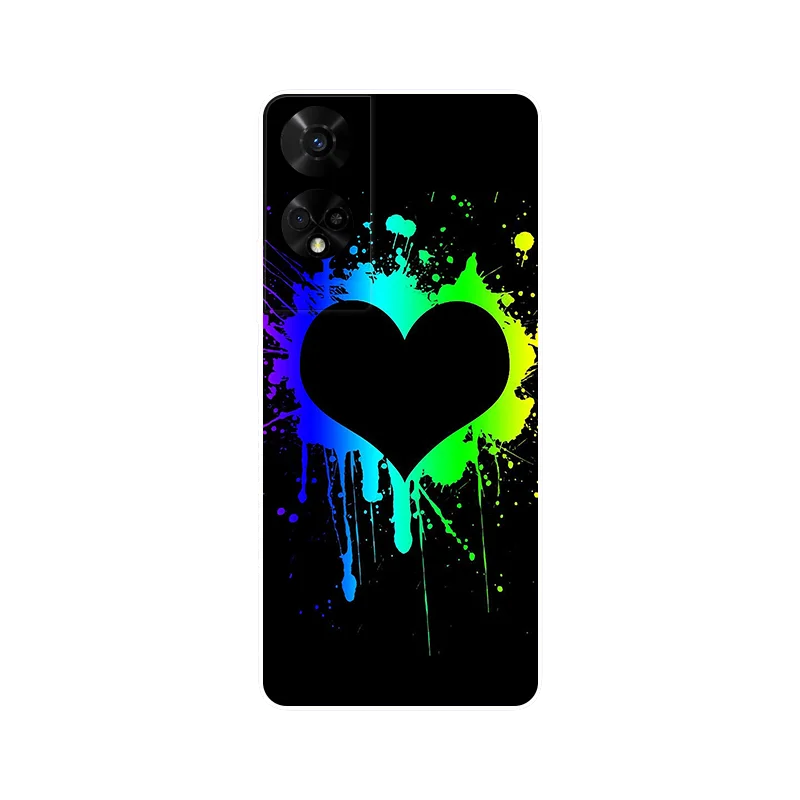 Panda Leaves Soft Silicone Phone Case - Bumper Back Cover