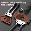 Cable Cutter Plier Ratchet Electrician Scissors Copper Aluminum Wire Cutting Plier Hand Tool Hand Plier for Large cable 3