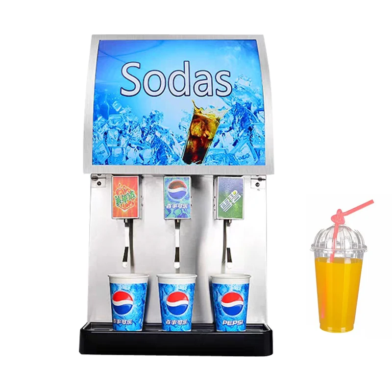 Soft Drink Soda Cola Fountains Dispenser Customizable Automatic Making