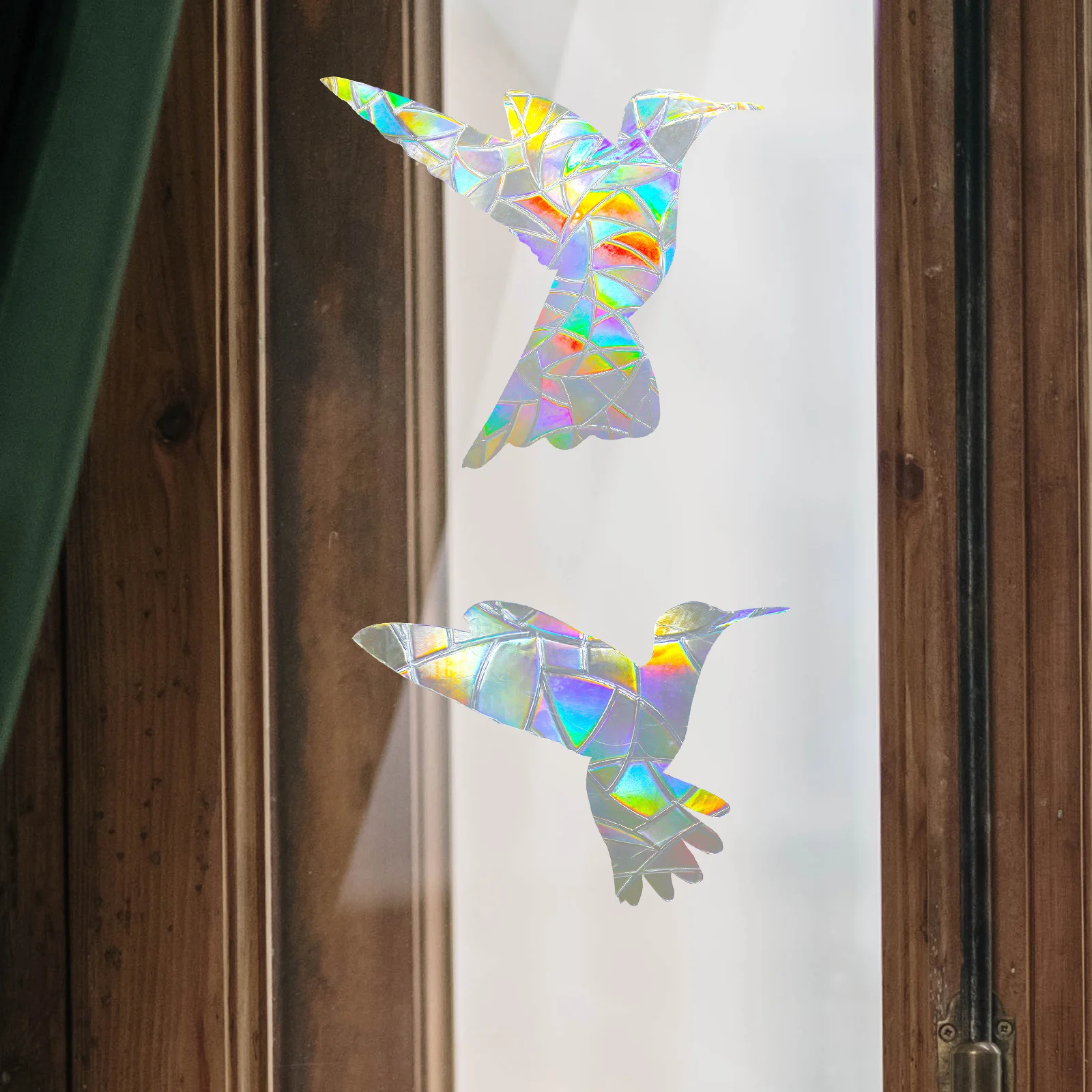 

Window Sticker Alert Bird Decal Home Decor Glass Cling Static Clings Pvc Decorative Anti-collision Decoraciones Para Baños