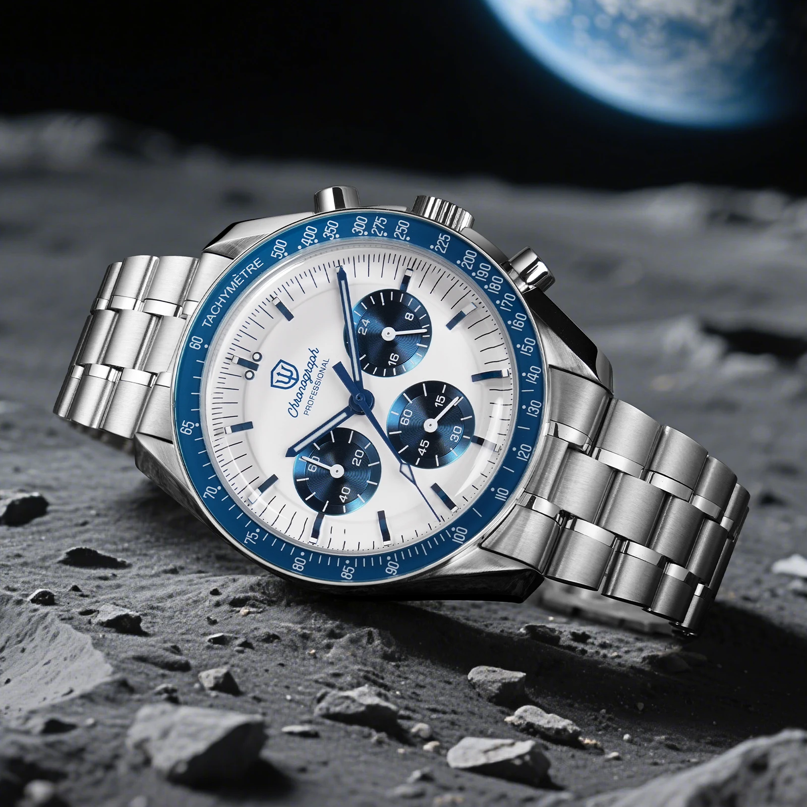 steeldive(steelflier)クロノグラフ 200m 防水vk63 Buy Steelflier Watches - Chronograph Quartz Watch