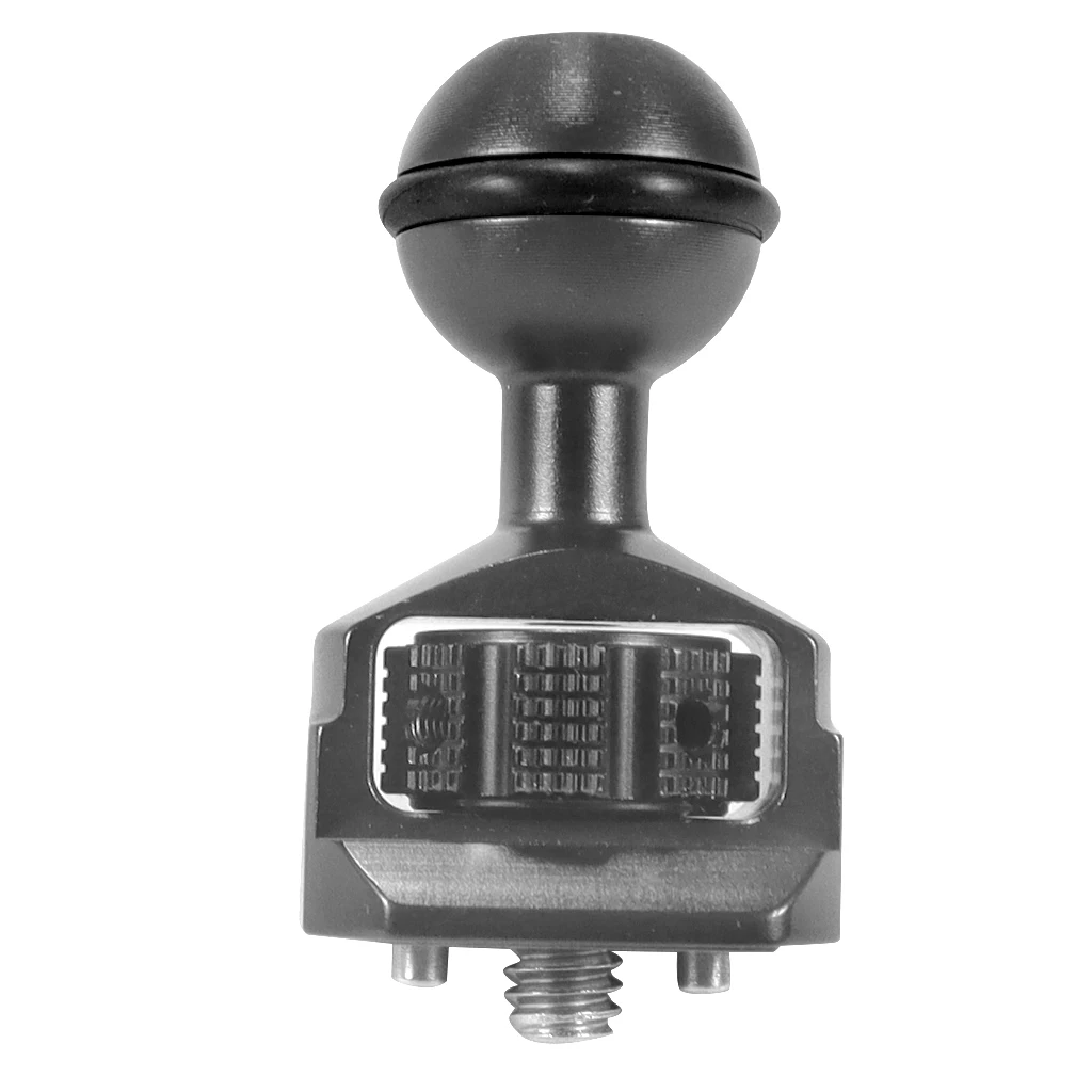 Magic Arm 360 Rotation Double Ball Head with Arri Pin 1/4 3/8 Screw Adapter for