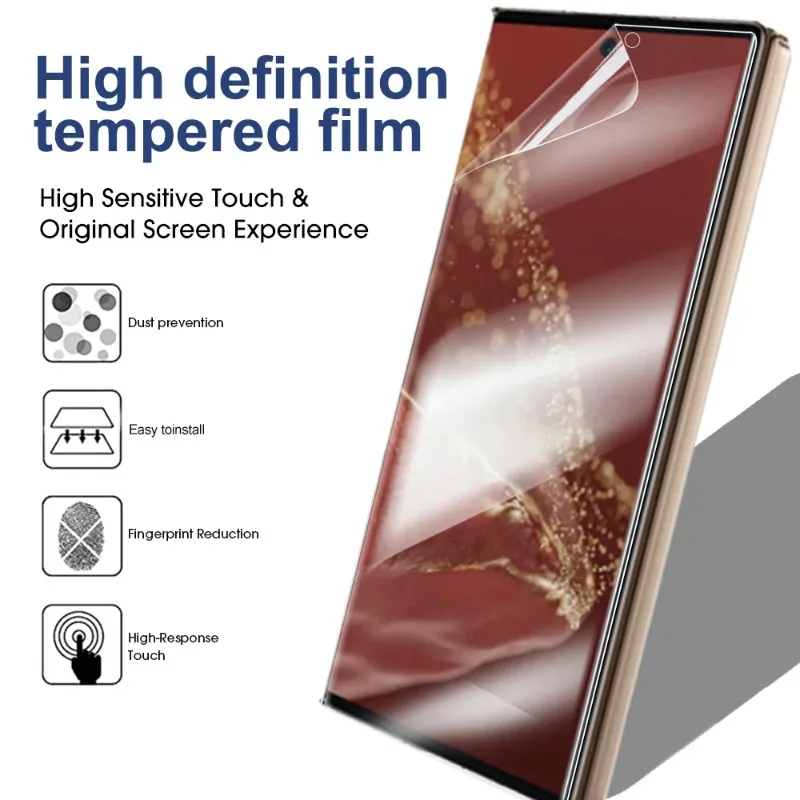 Enhanced Soft Hydrogel Film Screen Protector - Ultimate Flexible & Anti-Scratch Shield