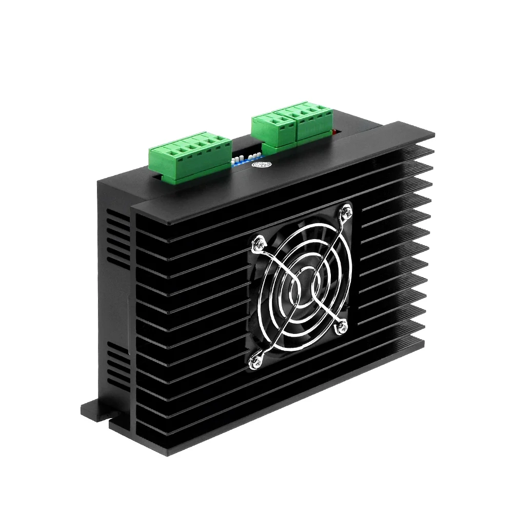 DM860H DM860 Stepper Motor Drive 0-200khz 2 Phase Stepper Motor Controller AC18-80V Or DC 24-110V Fit for Nema34