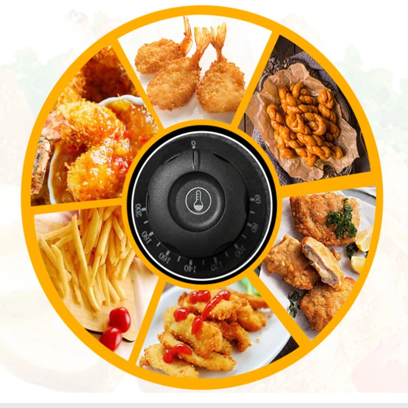 Commercial Electric Fryer Doublecylinder Stainless Steel Large