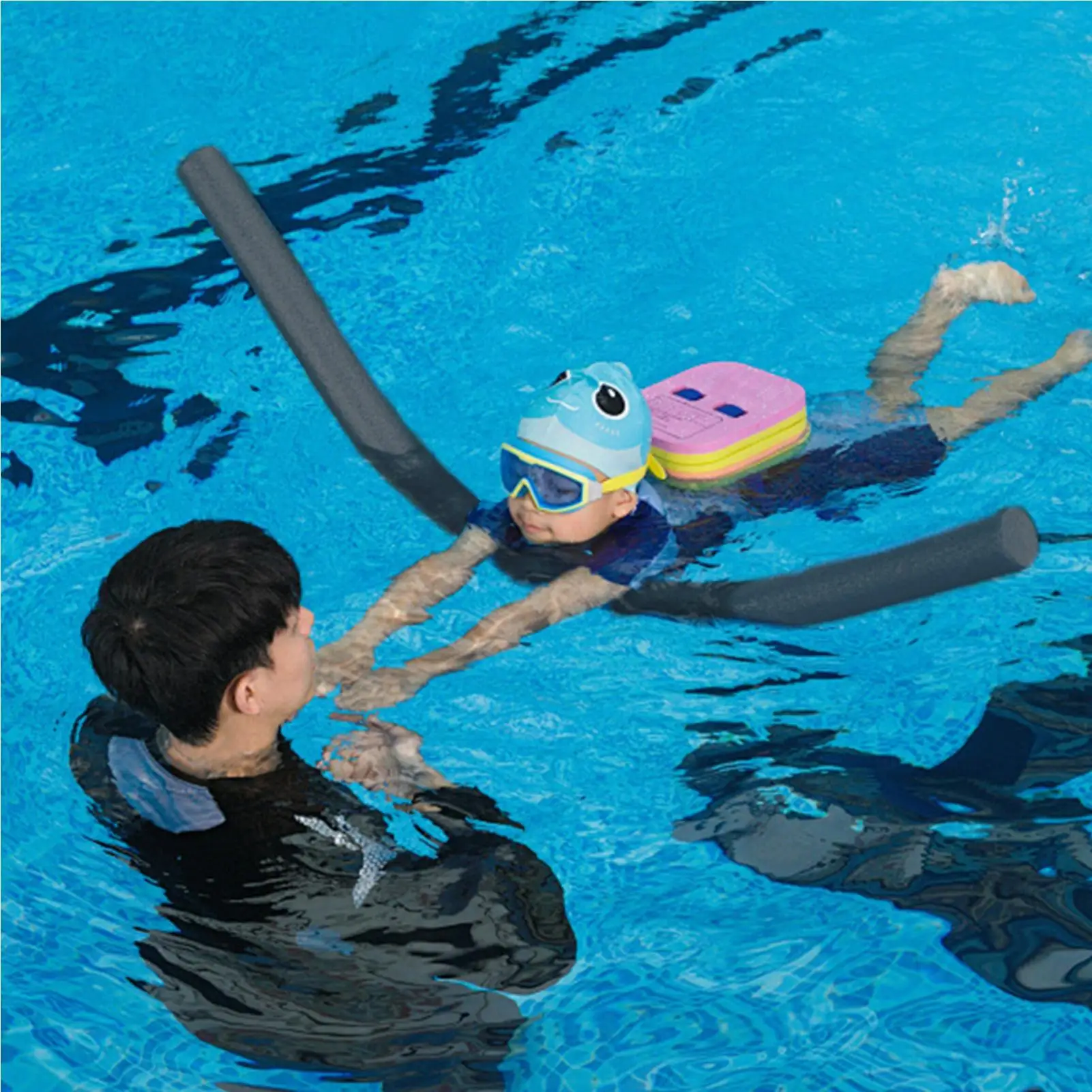 Schwimmen Nudeln Schwimmenden Schwimmen Stick Perle baumwolle schwimmen stick Sport Übung Hilfe Auftrieb Stick Pool Zubehör für Kind Erwachsene – Detail 18