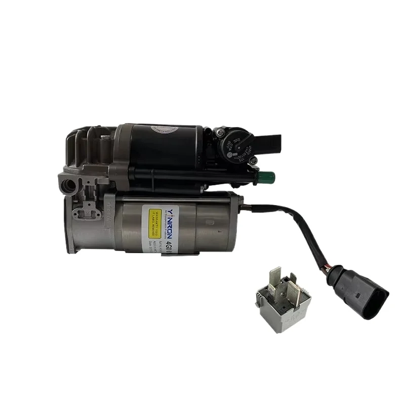 4G0616005D HQ Top quality original Air compressor pump with relay for AUDI A6C7 4G