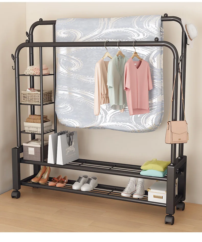 Porte-Vêtements Debout Style Scandinave
