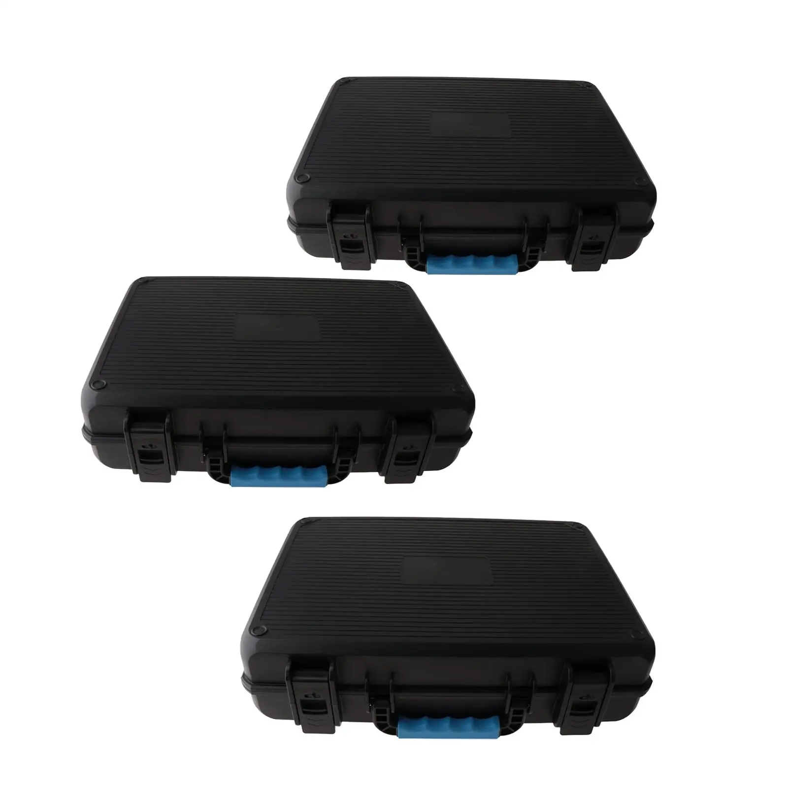 손잡이가 있는 방수 도구 상자 다목적 방진 기능이 있는 폼 내부 보관 상자 장비 카메라 야외용 보호 상자