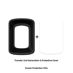 XOSS Enhanced Silicone Protection Cover for Wireless GPS Bike Speedometer (Black)