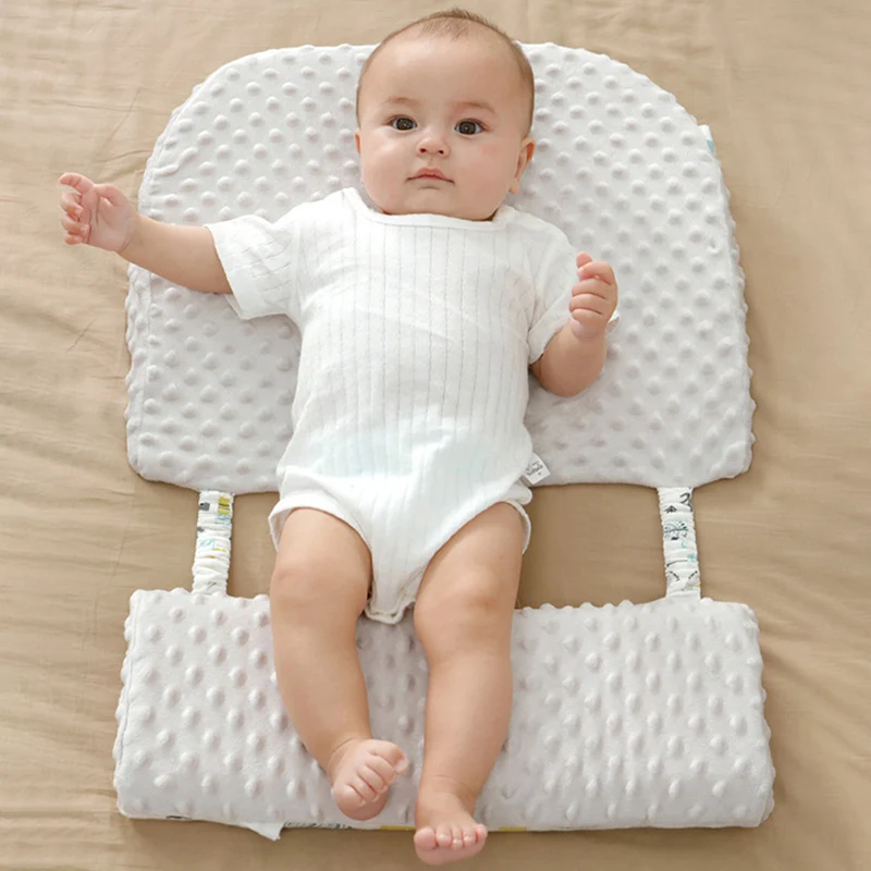 MILANCEL Nuovo posizionatore per il sonno del neonato Cartone animato per neonato Cuscino antimetico Letto per neonato - immagine 6