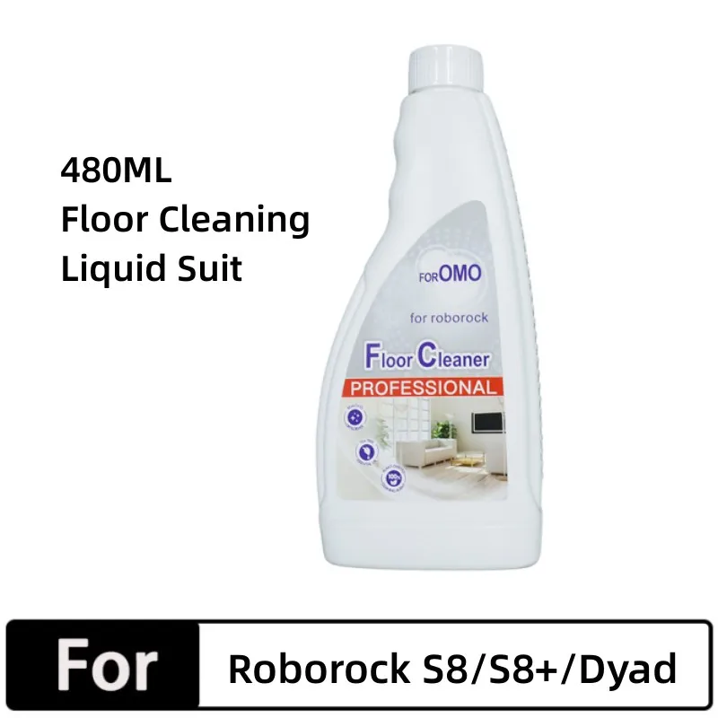 Floor Cleaning Liquid Solution Compatible Roborock & Omo Joint, S8