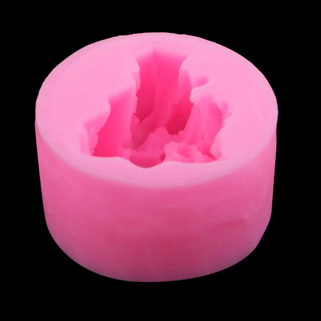 

33x55mm 3D Iceberg Ornament Handmade Baking Fondant Cake Decorating Tool