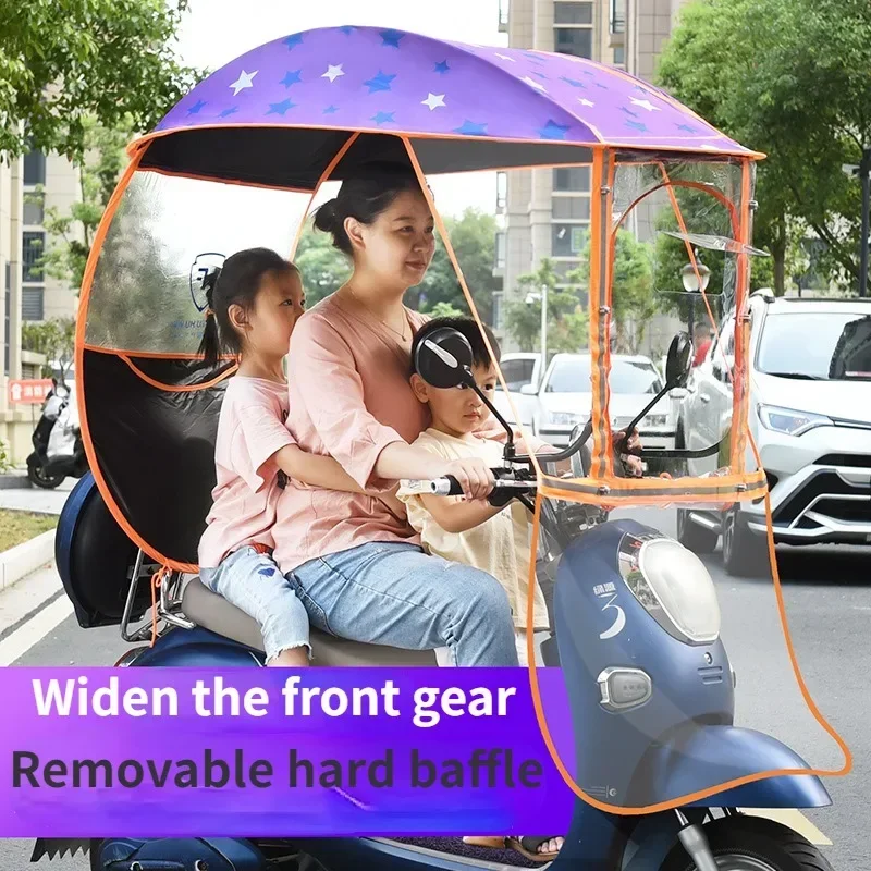 Electric Vehicle Canopy Warm Canopy Electric Vehicle Surrounding Heat Insulation Cover Motorcycle Windshield