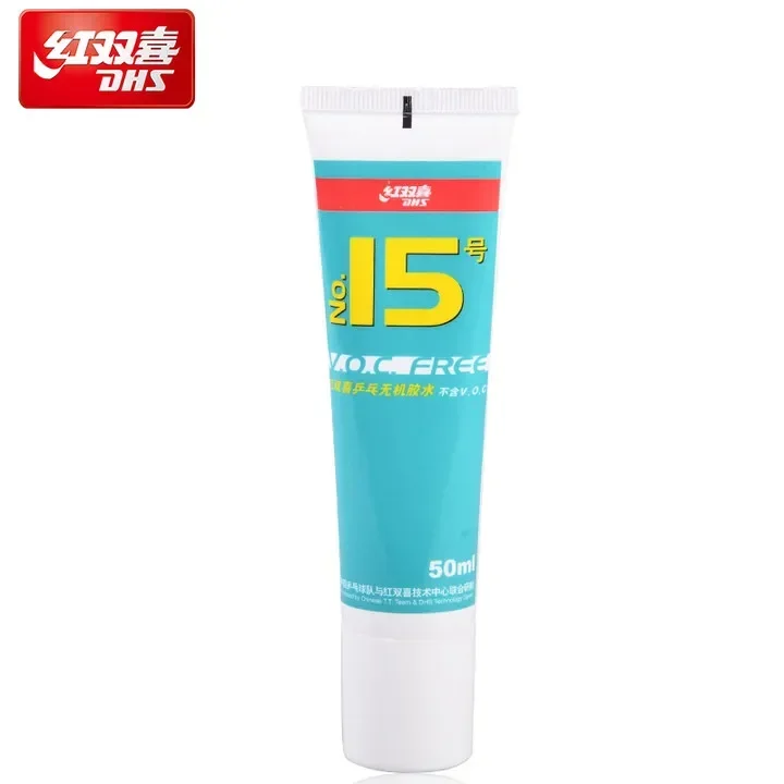 Water Glue Original DHS No.15 VOC-Free Booster 500ml for Table Tennis Racket Ping Pong Bat ITTF Approved Professional Accessorie