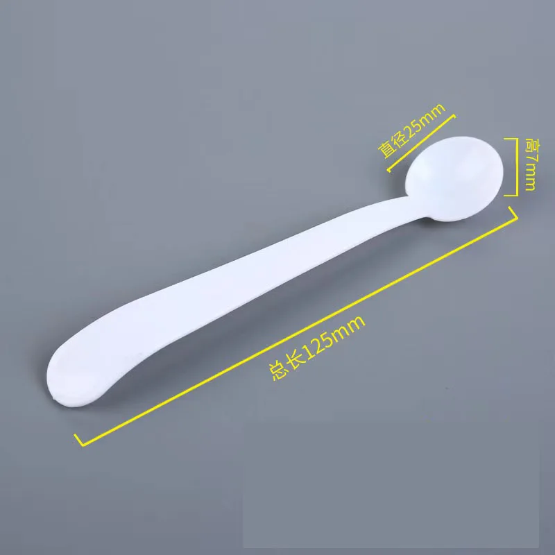 20 PCS Measuring Spoon White Drug Pesticide Safety Precise Selection 1 Spoon Is 1 g Powder kitchen measuring spoons measuring spoon set