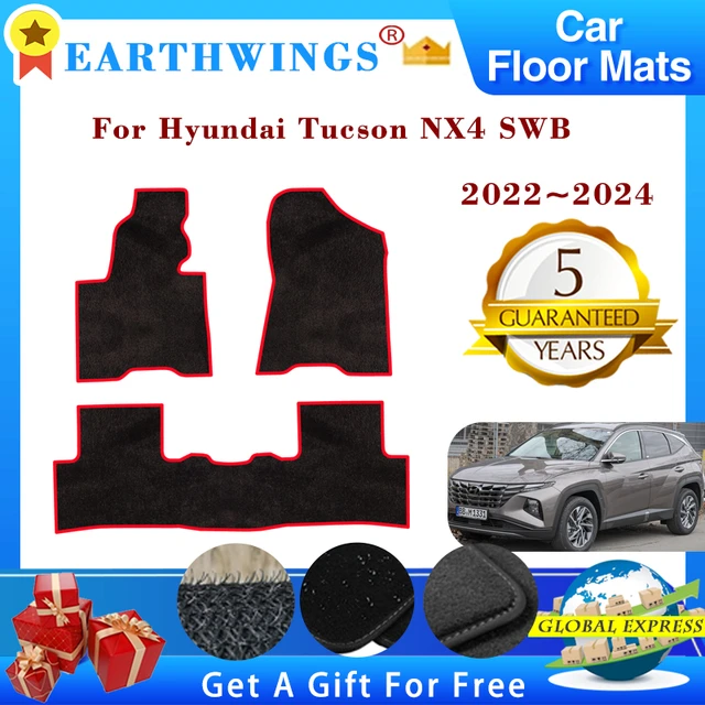 Tapis de coffre de voiture en cuir pour Hyundai, tapis de doublure de  cargaison, accessoires de couverture de coussin, protecteur anti-sale,  Hyundai 4.3, fils Ntage 2021, 2022, 2023 - AliExpress