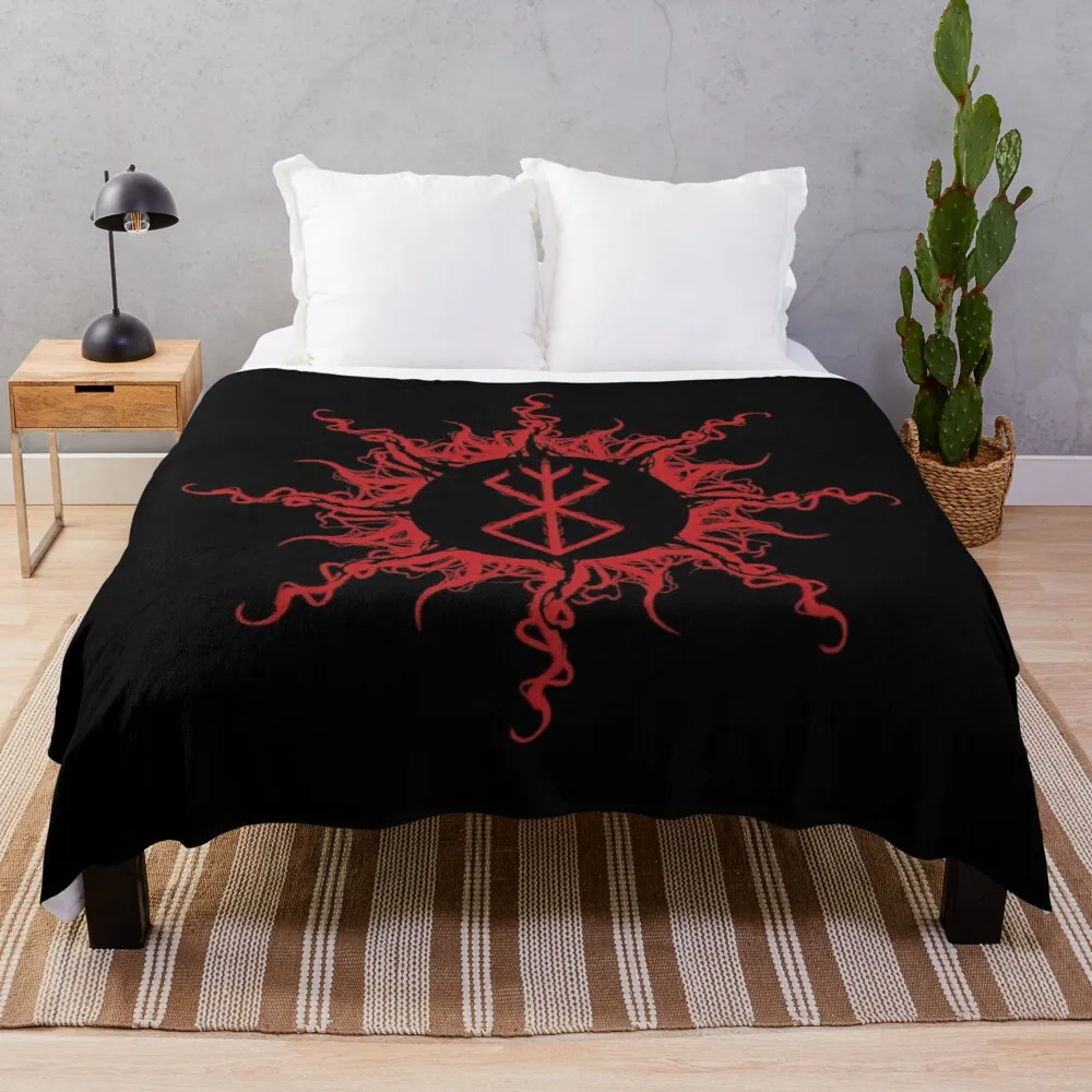 Berserk Eclipse Brand Poster Throw Coperta Soffici Coperte Morbide
