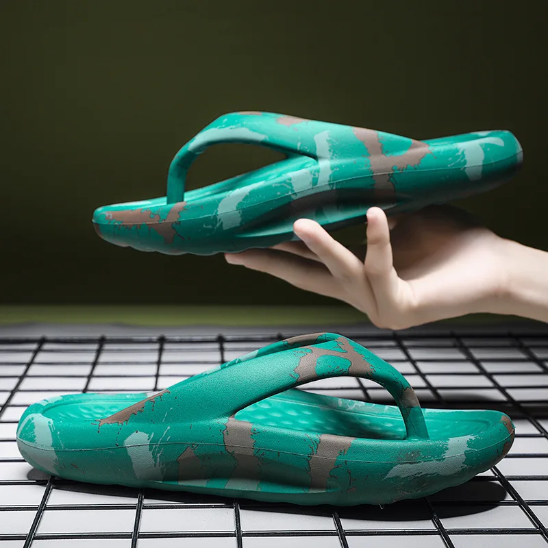 

Beach Slippers Fashion Summer Light Men Clip Toe Flip Flops Shoes Men Outdoor Home Home Chanclas De Hombre Playa Platform Slide