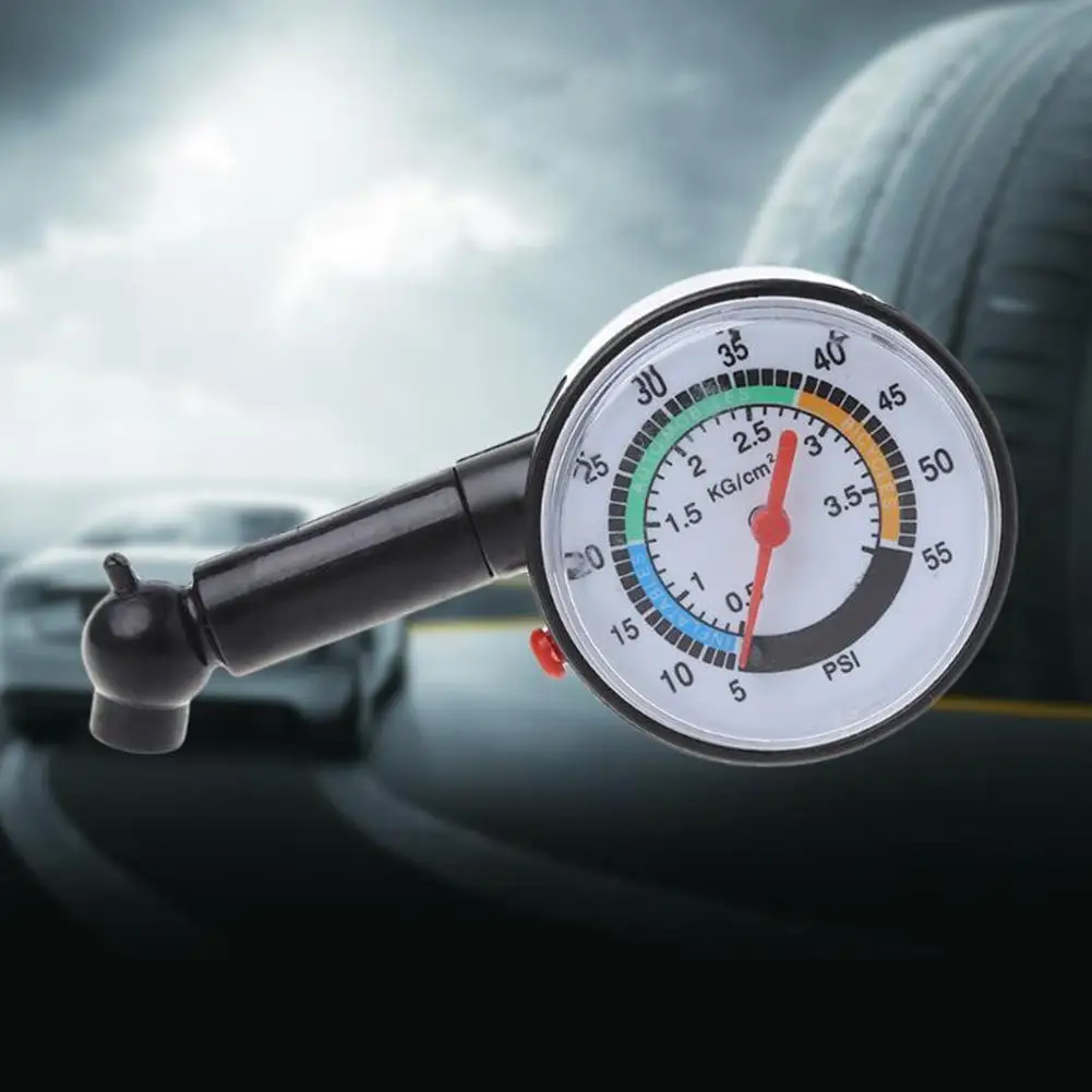 High-precision Tire Pressure Gauge Dial Tire Gauge Bicycle Car Auto ...