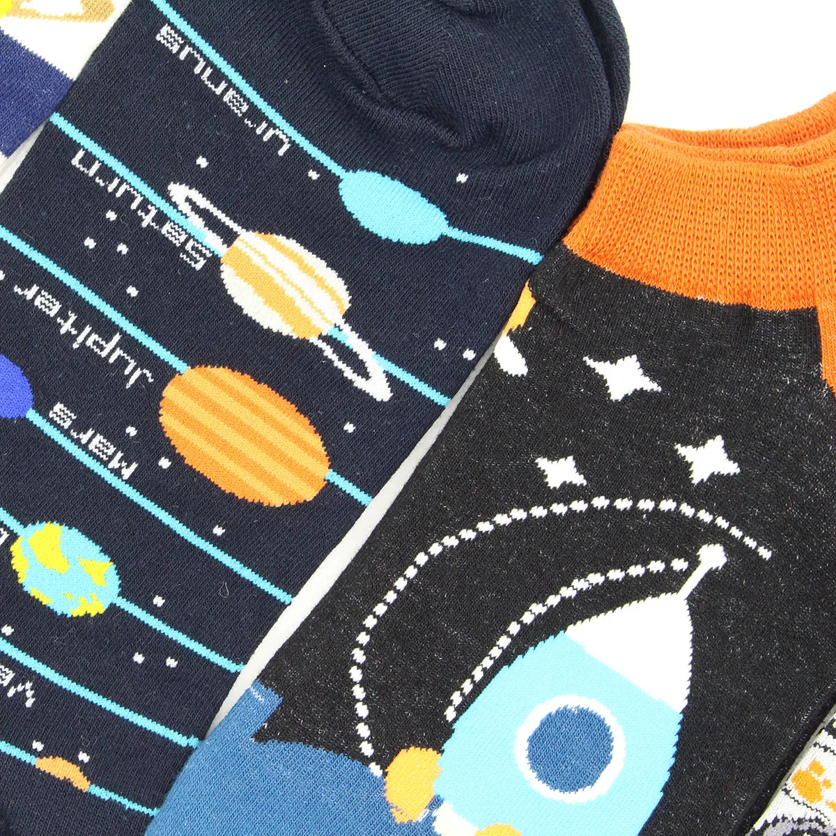 5 Pairs Novelty Funny Casual Ankle Socks Fashion Colorful Harajuku Grid Space Cotton Men Socks Happy Men Socks Size EU39-46