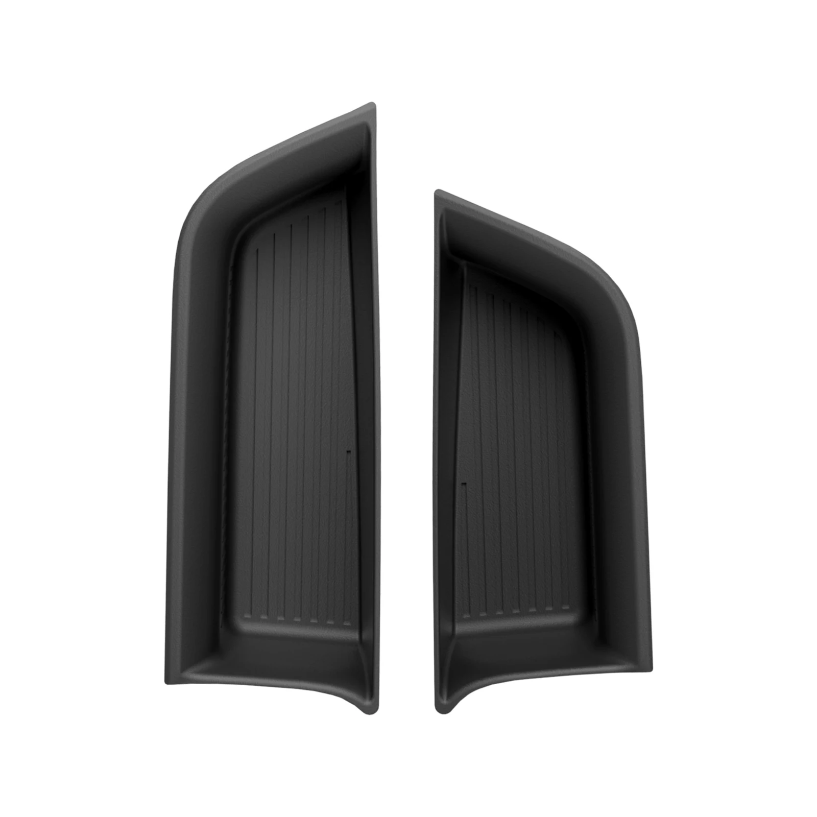 Smabee for Honda Freed 2024 2025 앞문 핸들 보관함 자동차 도어 홀더 트레이 주최자 액세서리 블랙