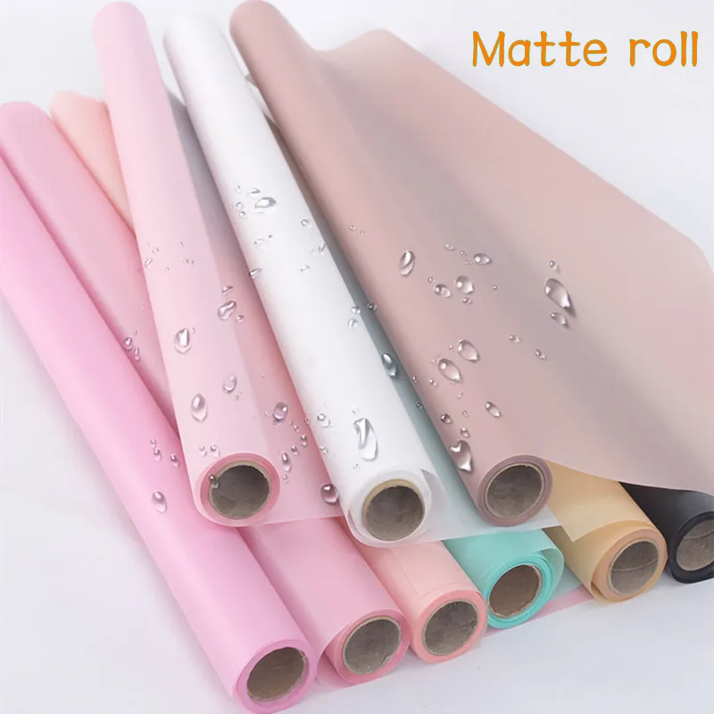 Wholesale Packaging Paper 60cm*10yards Thick Roll Flower Wrapping