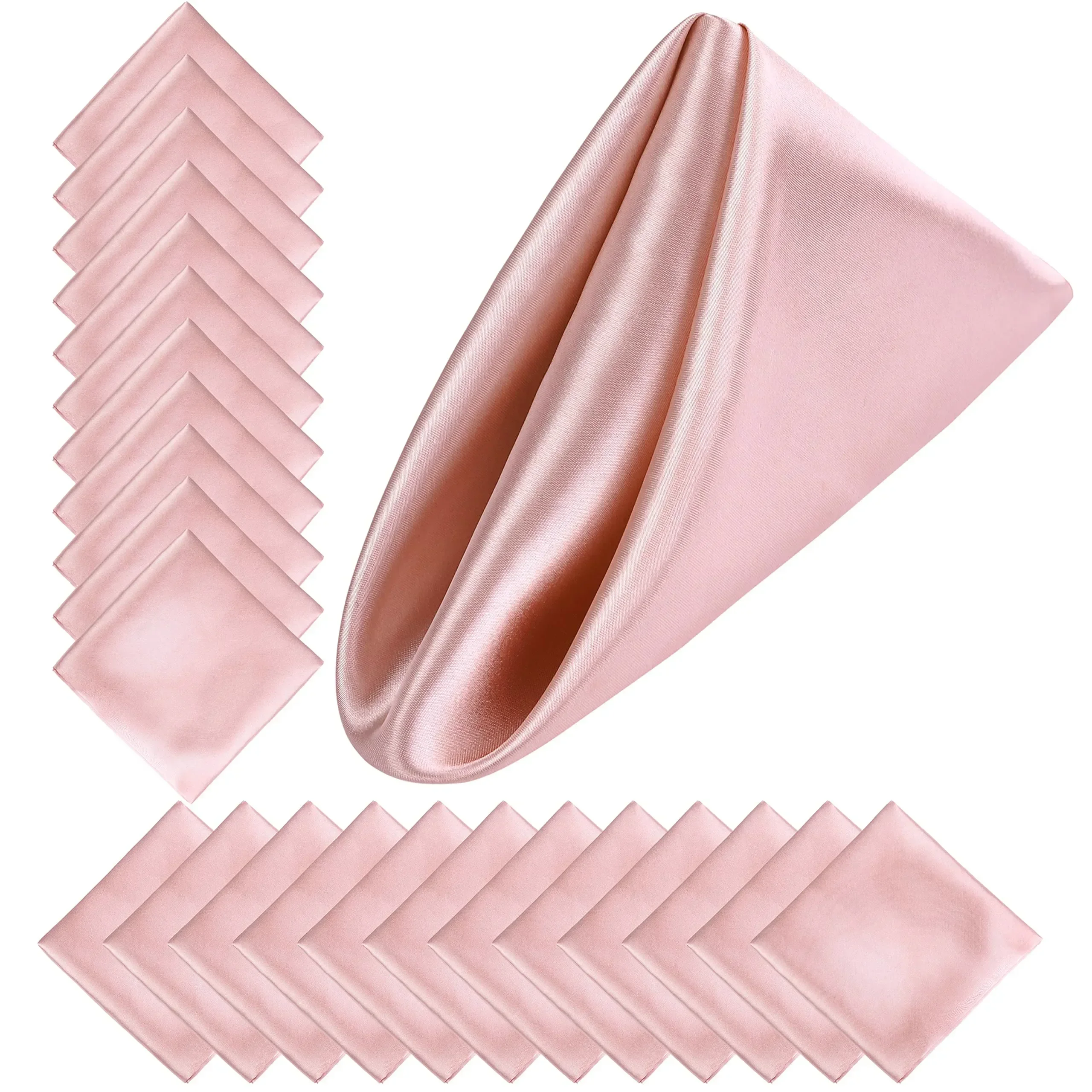 12pcs-Rose gold