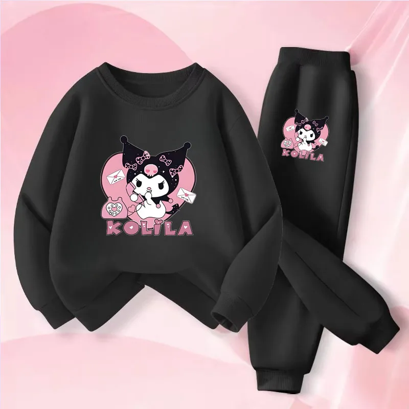 SANRIO ربيع الخريف نمط جديد مجموعة ملابس الأطفال K...