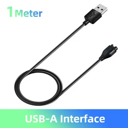 Enhanced USB Charger Cable for Garmin Smartwatches - Fast Charging Cable (Black)