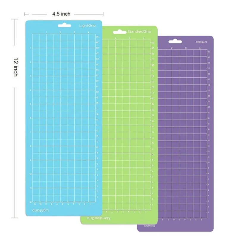 Cutting Mat 3 Pack 12x4.5 Inches for Cameo Pvc Joy Accessories Maker