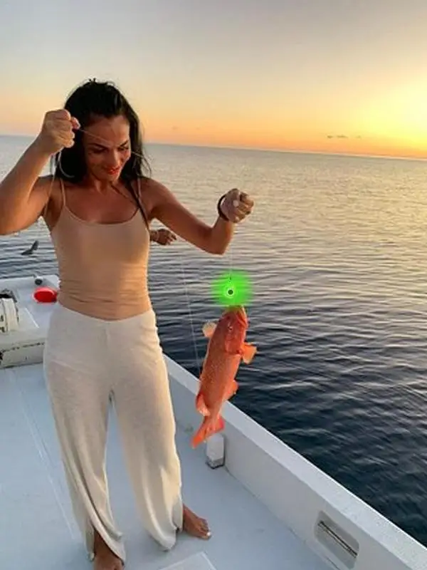 Leurre lumineux LED en forme d'œil pour pêche profonde - Appât luminescent attracteur pour poissons