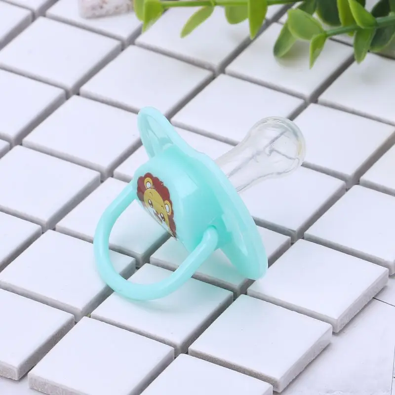 Silicone Pacifier Newborn Baby Soft Silicone Pacifier Nipple Soother Children Care Supplies