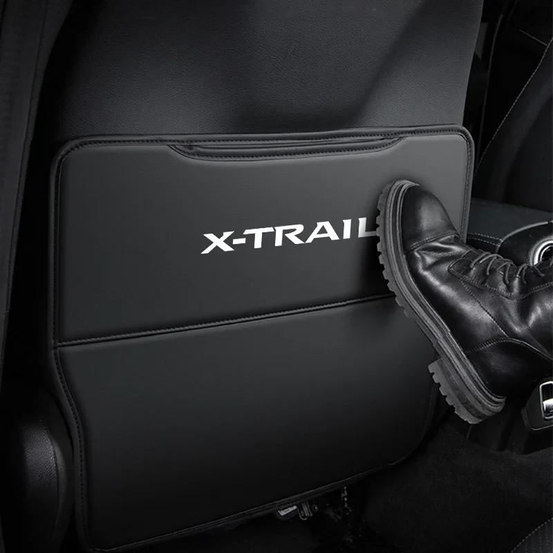 For Nissan X-trail Xtrail T30 T31 T32 Seat Anti Kick Pad Front Seat Leather Protective Pad Car Anti Kick