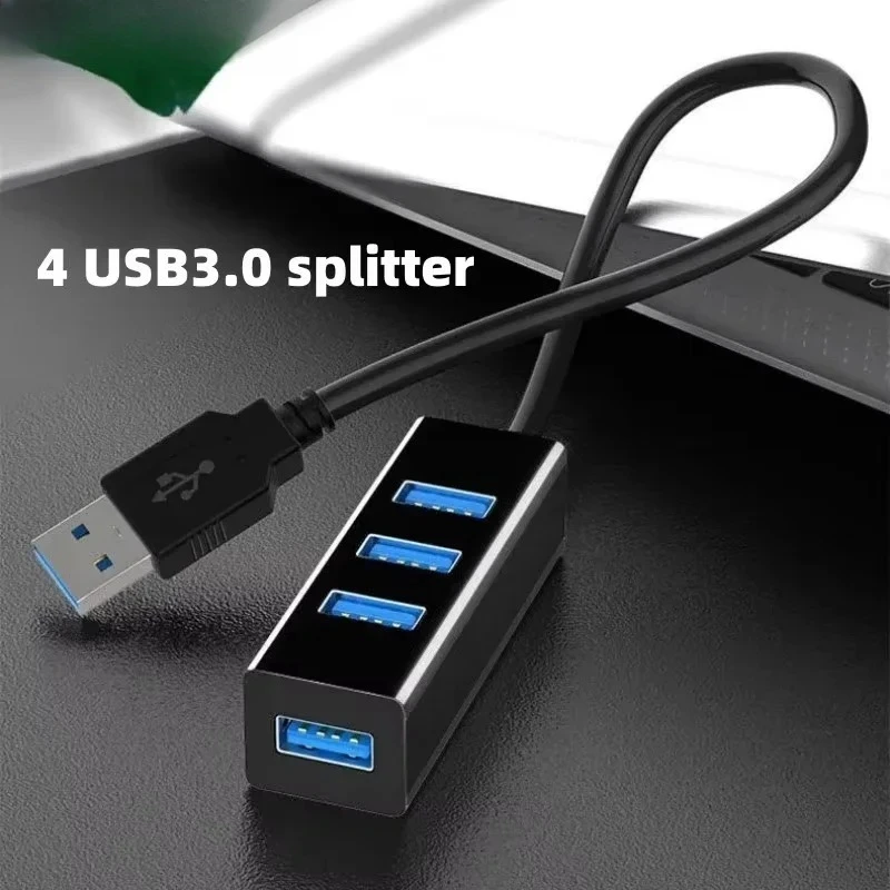 Multiple Expander Mini USB 3.0 Hub High Speed USB Splitter USB Hub Extensions Adapter OTG For Laptop Window Computer Accessories