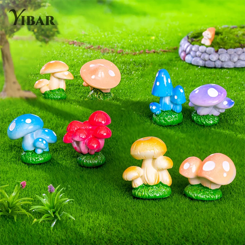 

Мини-декор в виде грибов