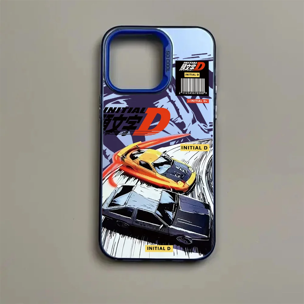 Anime Initial D AE86 Matte Phone Case - Stylish Back Cover