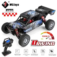 WLtoys 124018 1:12 4WD 55Km/H RC Racing Car Remote Control High Speed Off-Road Drift Shock Absorption Adults Boys Toys Kids Gift 1