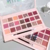 21-color Eyeshadow Palette, Matte And Shimmering Glitter Multicolor Nude Red Brown Tone Eyeshadow, Waterproof And Sweat-proof Da 3